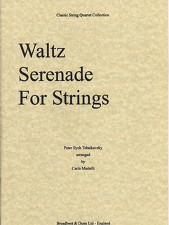 Carl Fischer Tchaikovsky, P.I. (Martelli): Waltz from Serenade for Strings (string quartet)