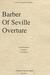 Carl Fischer Rossini (Martelli): Barber of Seville Overture (string quartet)