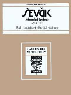 Carl Fischer Sevcik: School of Violin Technique, Op.1, Bk.1 (violin)
