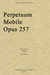 Carl Fischer Strauss, Johann (Martelli): Perpetuum Mobile (string quartet)