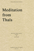 Carl Fischer Massenet, Jules: (Martelli) Meditation from Thais (string quartet)