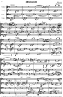 Carl Fischer Massenet, Jules: (Martelli) Meditation from Thais (string quartet)