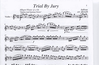 Carl Fischer Sullivan (Martelli): Trial by Jury (string quartet)