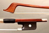 E.H. ROTH cello bow, ebony/silver