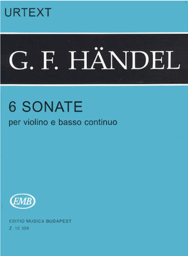 HAL LEONARD Handel, G.F. (Garay): 6 Sonatas (Violin & Piano)