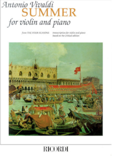 HAL LEONARD Vivaldi, A.: ''Summer'' from 4 Seasons (violin & piano)