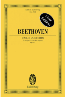 HAL LEONARD Beethoven, L.van: SCORE Violin Concerto Op.61