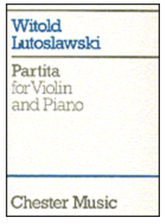 HAL LEONARD Lutoslawski, Witold: Partita 1984 (violin & piano)