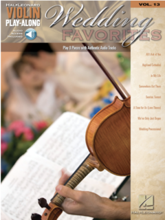 HAL LEONARD Wedding Favorites-Violin Play-Along (violin & piano)