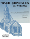 HAL LEONARD Bach, J.S. (Thurston): Chorales for Strings (violin 1)