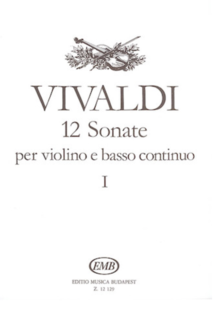 HAL LEONARD Vivaldi, Antonio: 12 Sonate Vol.1 (violin & piano)