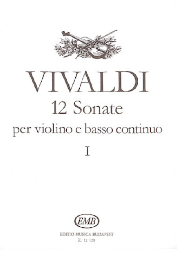 HAL LEONARD Vivaldi, Antonio: 12 Sonate Vol.1 (violin & piano)