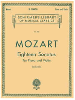 HAL LEONARD Mozart, W.A. (Schradieck): Eighteen Sonatas (Piano & Violin)
