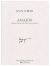 HAL LEONARD Tower, Joan: Amazon (flute, Clarinet, Violin, Cello, Piano)