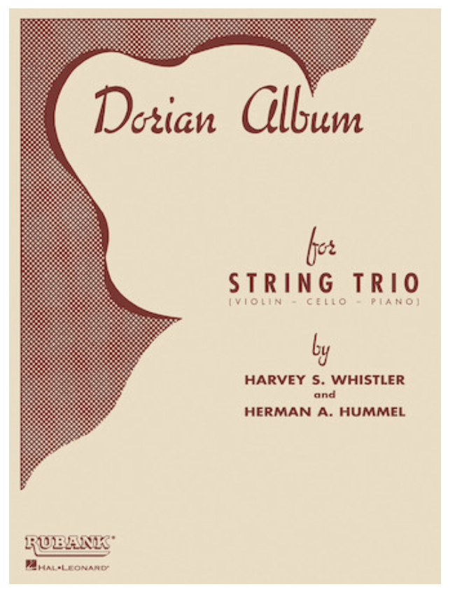 HAL LEONARD Whistler, H.: Dorian Album (violin, Cello, Piano)