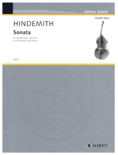 HAL LEONARD Hindemith, Paul: Bass Sonata 1949 (bass & piano)