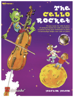 HAL LEONARD Johow, Joachim: The Cello Rocket-18 Easy Tunes for Cello & Piano