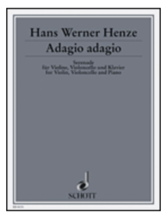 HAL LEONARD Henze, Hans Werner: Adagio Adagio-Serenade (Violin, Cello, Piano)