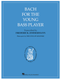 HAL LEONARD Bach, J.S.:(Zimmermann): Bach for the Young Bass Player (bass & piano)