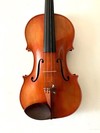 Unlabeled 16 1/8" flamed high quality  viola, CHINA