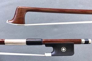KNOLL octagonl Brazilwood viola bow, GERMANY