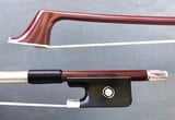 JonPaul JonPaul MUSE carbon-fiber silver cello bow with brown finish, USA