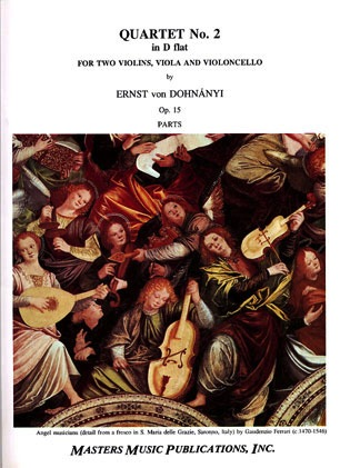 LudwigMasters Dohnanyi, Ernst von: Quartet No. 2 in Db Op.15 (string quartet)