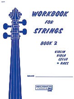 Alfred Music Etling, F.R.: Workbook for Strings, Bk.2 (bass)