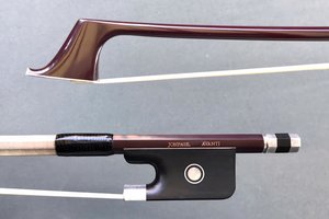 JonPaul JonPaul AVANTI silver, burgundy carbon-fiber cello bow, USA