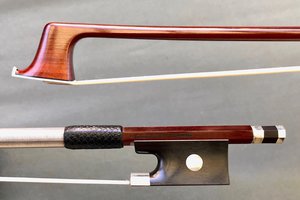 Arcos Brasil A. CARLESSO silver viola bow, Peccatte copy, from ARCOS BRASIL