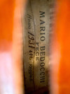 Italian Mario Bedocchi violin, 1933, heavily repaired, Reggio-Emilia, ITALY