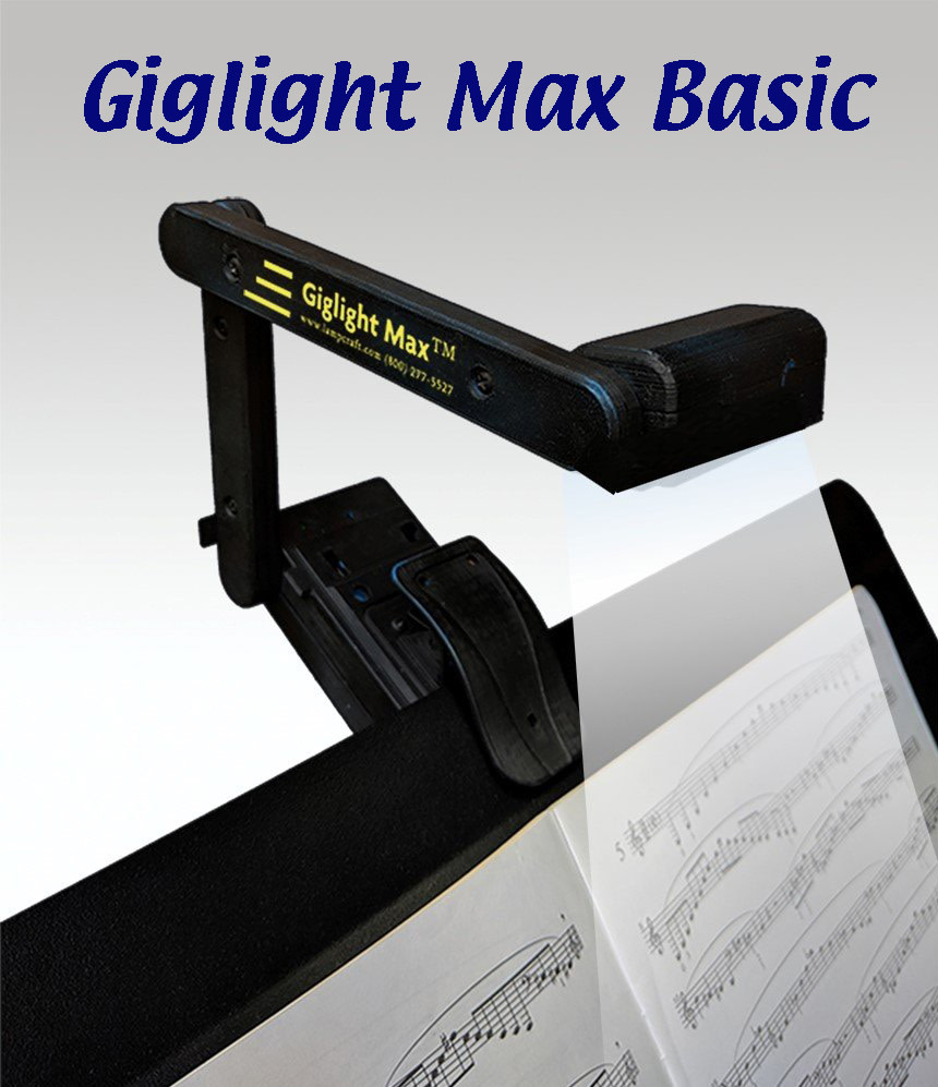 Giglight Max Giglight Max Basic stand light with carrying bag, batteries, & AC adapter