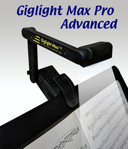 Giglight Max Giglight Max Pro Advanced stand light with hard case, NiMH batteries, fast charger, & AC adapter