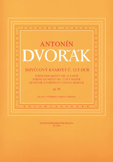 Barenreiter Dvorak: String Quartet No.12 (American) in F Major, Op.96 (string quartet) Barenreiter