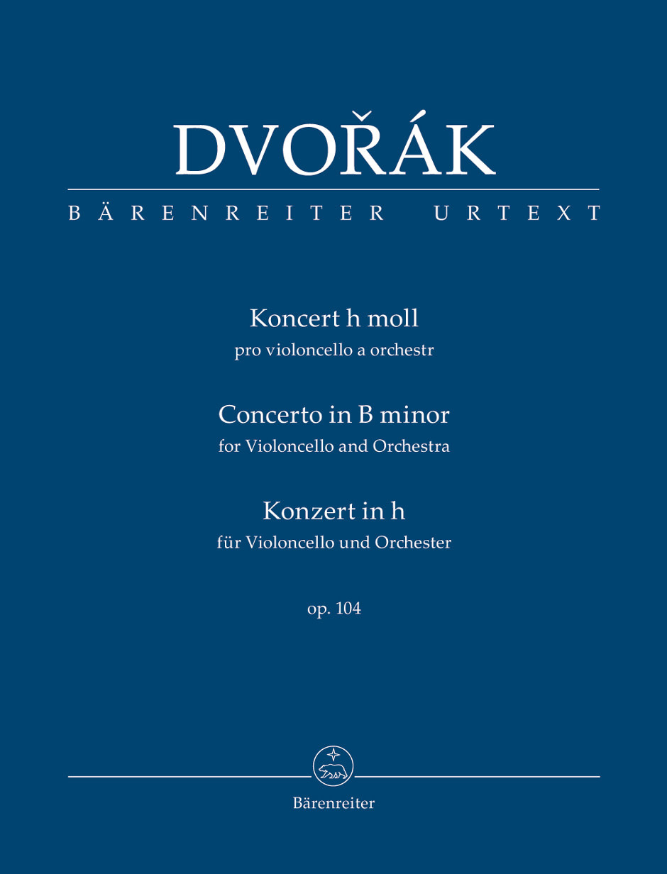 Barenreiter Dvorak, Antonin (Del Mar): Cello Concerto in B minor Op. 104 (Study Score) Barenreiter Urtext