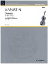 HAL LEONARD Kapustin: Sonata op.70 (violin, piano) SCHOTT