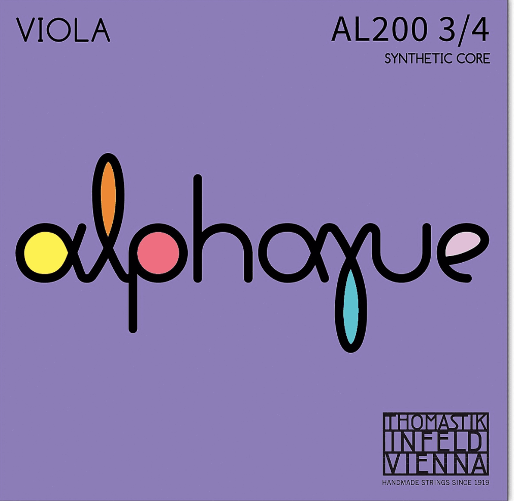 Thomastik-Infeld Alphayue Viola String Set, by Thomastik-Infeld, AUSTRIA 3/4