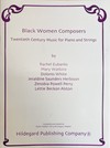 Carl Fischer Walker: Black Women Composers, 20th Century Music (violin, cello, piano) HILDEGARD