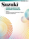 Knaus, Joseph: Suzuki - String Quartets for Beginning Ensembles Vol.3