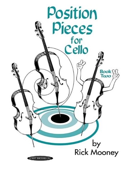 Mooney, Rick: Position Pieces for Cello Book Two (2 cellos)