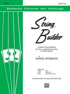 Alfred Music Applebaum: String Builder, Book One (violin) Belwin Course for Strings