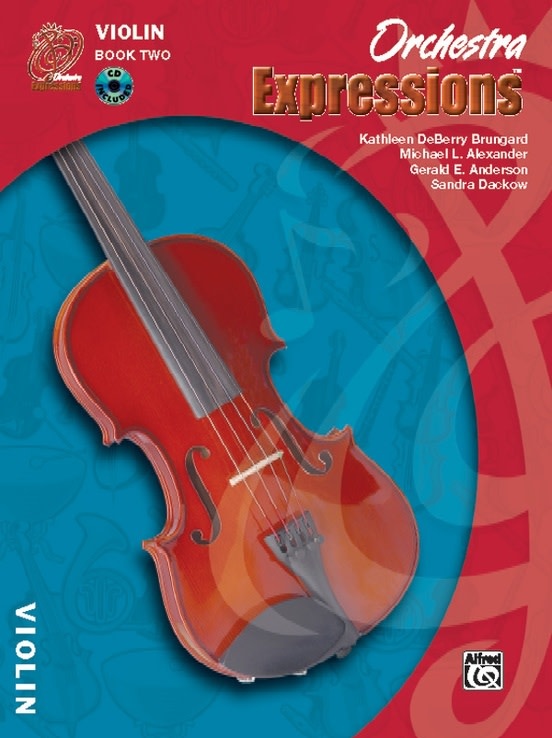 Alfred Music Brungard, K.D.: Orchestra Expressions Book 2 (violin & CD) Alfred