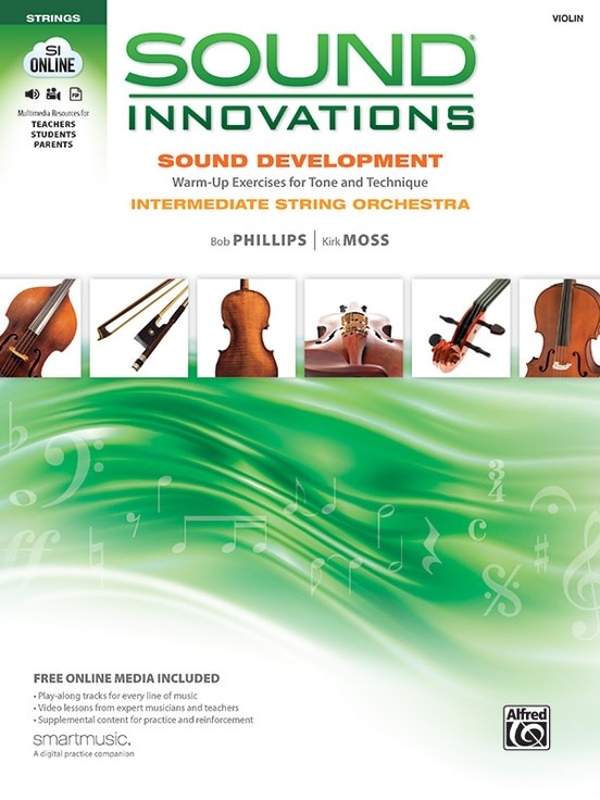 Sound Innovations for String Orchestra: Sound Development (Intermediate), Violin Book, Alfred