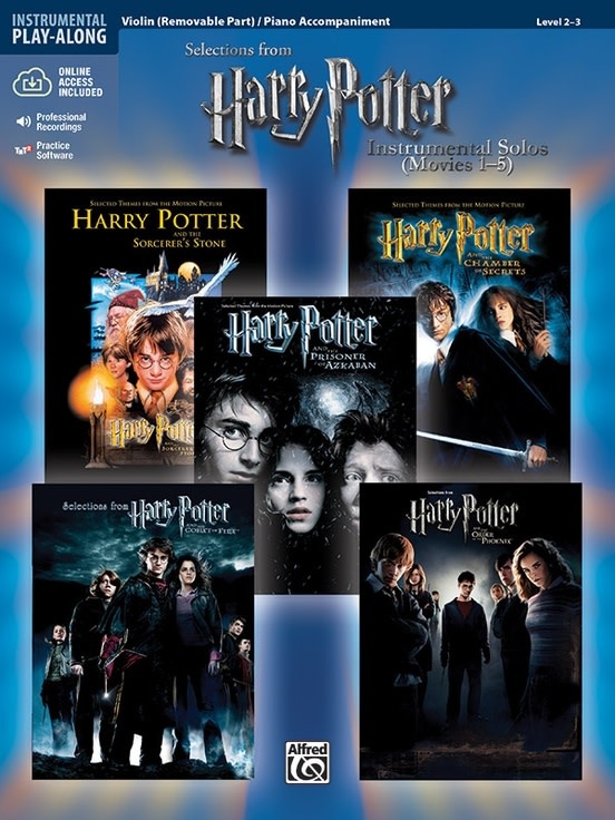 Alfred Music Williams, J.: Harry Potter Instrumental Solos for Strings (Movies 1-5) (Violin & CD) Alfred
