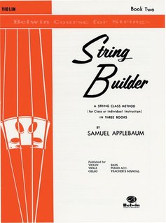 Alfred Music Applebaum: String Builder, Book Two (violin) Belwin Course for Strings