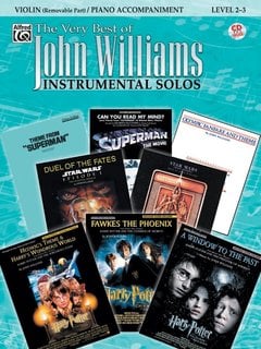 Alfred Music Williams, John: The Very Best of John Williams Instrumental Solos (violin, CD, Piano) Alfred