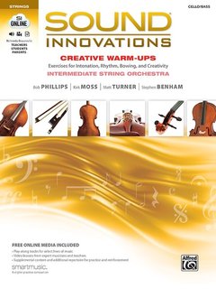 Alfred Music Phillips/Moss/Turner/Benham: Sound Innovations for String Orchestra: Creative Warm-Ups (cello/bass)(audio access) Alfred