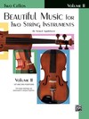 Alfred Music Applebaum, S.: Beautiful Music for Two String Instruments Volume 2 (2 cellos) Alfred