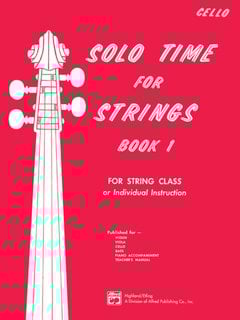 Alfred Music Etling, F.R.: Solo Time for Strings, Book 1 (cello)