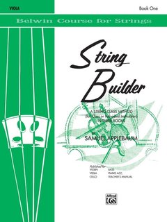 Alfred Music Applebaum: String Builder, Book One (viola) Belwin